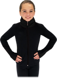 Chloe Noel JS883P Contrast Elite Polartec figure Skating jacket with Thumb holes