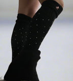 Brilliance and Melrose Skate and Pearls Leg Warmers
