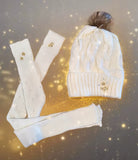 Brilliance and Melrose Skate and Pearls Leg Warmers