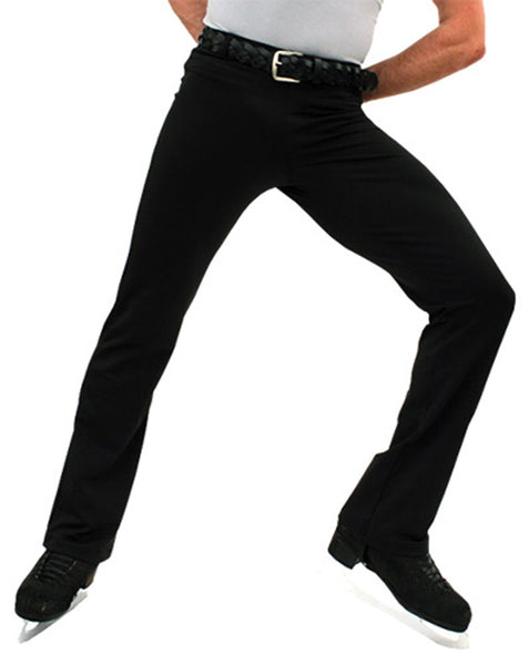 Chloe NoelM01 2Inch Elastic Waist Men's Figure Skating Pants